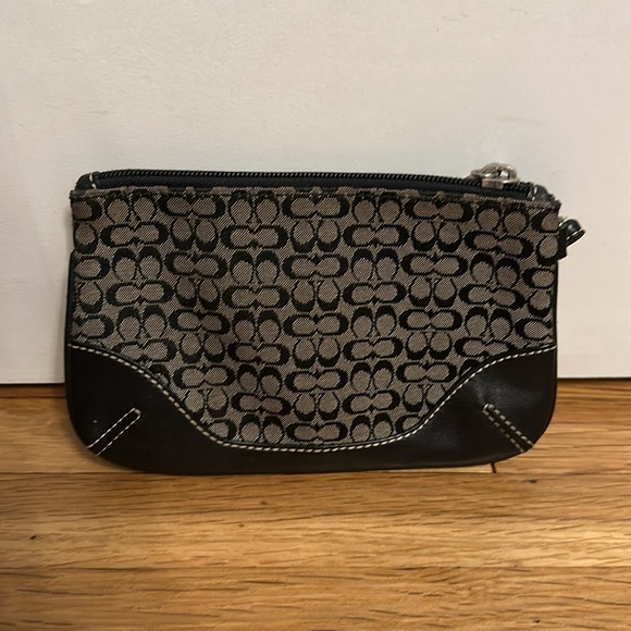 Coach Signature Black and Gray Wrislet - Picture 2 of 4
